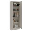 Virginia Double Door Storage Cabinet, Five Shelves