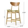 COUNTER HEIGHT CHAIR (SET OF 2)