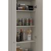 Virginia Double Door Storage Cabinet, Five Shelves